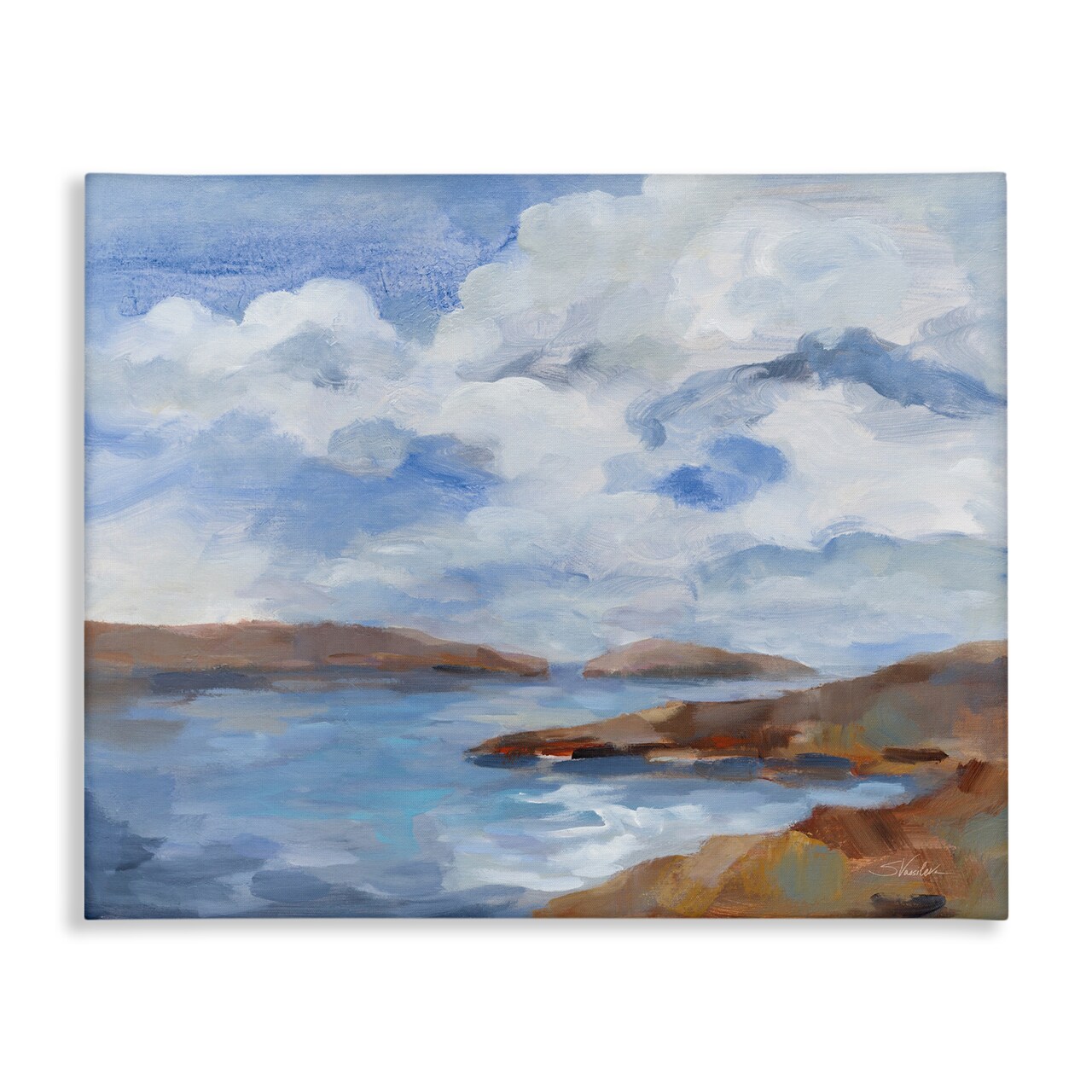 Stupell Industries Islands Beach View Canvas Wall Art Design by Silvia Vassileva